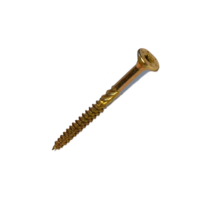 Саморез конструкционный Daxmer 4,0х30 (500шт) Torx желтый цинк
